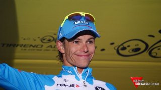45 Linus Gerdemann sul podio